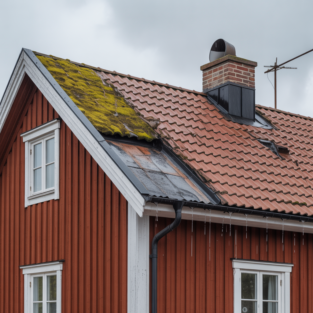 felsok lackande tak vanliga orsaker och atgarder